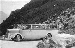 Magirus-Maybach Car Jahrgang 1930, Originalausführung im Gebirge
