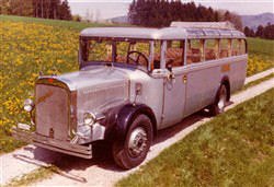 1977: Der silberne Car im Sommer