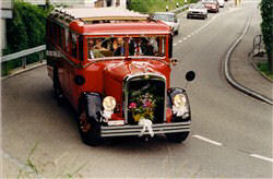 1995: Der Magirus-Maybach Car in fahrt